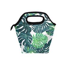 Lunch Bag Tote Handbag Neoprene Lunchbox Food Container T Https Www Amazon Com Dp B07d9hnfbg Ref Cm Sw R Pi Dp U X Ju1 Lunch Bag Lunch Box Palm Leaf Decor
