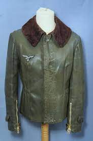Luftwaffe Issued Grey Leather Jacket And Pants Uniform German Army Leather Jacket Grey Leather Jacket Jackets