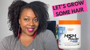 There's also some inconclusive research on its effectiveness with hair growth and retention. Msm For Hair Growth 8 Week Msm Hair Growth Challenge Nowiamnappy