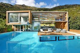 Spa House In Cape Town Is A Cool Contemporary Residence House Modern Pools Architecture