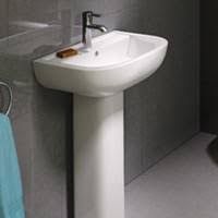 barclay pedestal sink bathroom sinks