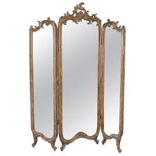 Room dividers help to add flexibility to any indoor or outdoor space, whether at work, play, or study. Antique Louis Xv Style French Room Divider Screen With Mirror At 1stdibs