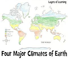 They will then determine whether global temperature is rising based on the data. Color A Map Of Climate Zones Layers Of Learning Social Studies Middle School Teaching Geography Teaching Social Studies