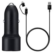 Incarcator auto magazine, preturi, oferte. Samsung Dual Car Fast Charger 15w World Comm The Phone Warehouse