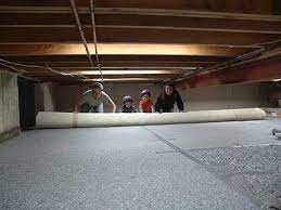 A damp basement or crawl space is an attractive home for bugs. Basement Crawl Space Finally Finished