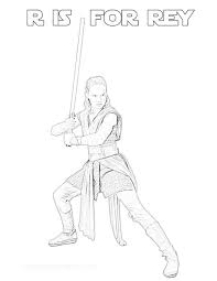 Cartoons coloring pages are a fun way for kids of all ages, adults to develop creativity, concentration, fine motor skills, and color recognition. Coloring Pages Of Rey From Star Wars Learn To Color