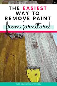 How To Easily Remove Paint Varnish From Old Furniture Paint Remover Cleaning Hacks Cleaning Painted Walls