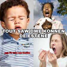 ÈSKEW TE KONNEN, SIW GON ESTÈNE, WAP FÈ CHÈLBÈ OUPAVLE FÈL. SAKA TOUYEW?  Ebyen zanmim yo, jodi a USF vin palew de estène. KI NONL ? -Fransè diw  ÉTERNUER, Ayisyen an diw