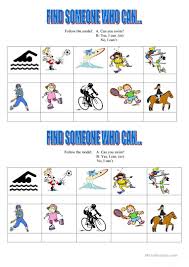 Find Someone Who Can Worksheet Free Esl Printable Worksheets Made By Teachers Preschool Activities Printable Teach English To Kids Preschool Activities
