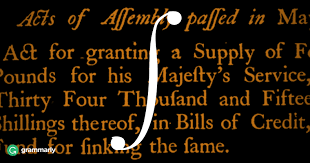 A Short History Of The Long S In 2020 Words History Lettering