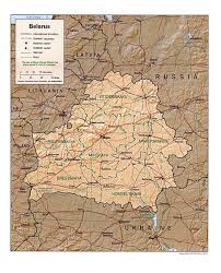Belarus is a former soviet state whose history begins in the 10th century ce. Map Of Belarus Relief Map Weltkarte Com Karten Und Stadtplane Der Welt