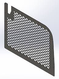 These screens are made to order. Ford 15 Passenger Low Roof Transit Van Passenger Side Rear Door Window Screen Troy Products