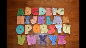 Old russian alphabet contained several greek letters that were eliminated during the. Episode 71 Quilted Fabric Letters Tutorial Youtube