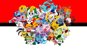 The pokémon company international is not responsible for the content of any linked website that is not operated by the pokémon company international. I Made A Wallpaper With Kirby As Most Of The Legendary Pokemon Pokemon