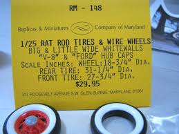 Image result for Replicas & Miniatures rat rod tires