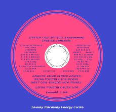Family Harmony Energy Circle A Complete And Comprehensive Energy Circle For Bringing Harmony Between Family Healing Codes Switch Words Family Harmony