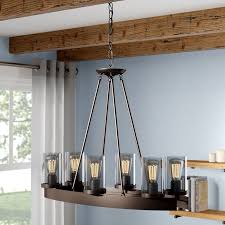 Laurel Foundry Modern Farmhouse Florine 6 Light Shaded Chandelier Reviews Wayfair