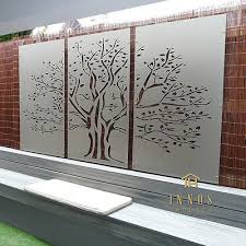 Tree Of Life Triptych Diy Decorative Screens Indoor Outdoor Garden Wall Art Garden Wall Art Decorative Screens Outdoor Outdoor Wall Art