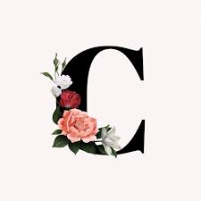 Classic And Elegant Floral Alphabet Font Letter C Vector Free Image By Rawpixel Com Fonts Alphabet Lettering Fonts Lettering Alphabet Fonts