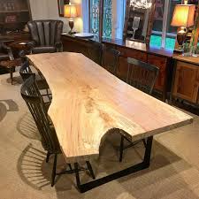 Amazing 120 X 44 Silver Maple Liveedge No Tax On All Solid Wood Furniture Our Etobicoke Shop Is Open 7 Days In 2020 Wood Furniture Furniture Solid Wood Furniture