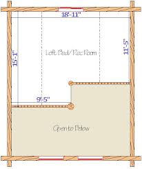 28' w x 24' d compare plans. North Fork Log Cabin Kit Design Loft Best Complete 20x24 Floorplan Lazarus Log Homes