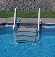 Pool Photo Small Design Above Ground Pool Stairs Steps Ideas Swimming Pool Ladders Pool Steps Pool Steps Inground