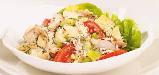 Rice Salad With Artichokes Hearts Of Palm And Chicken Ricardo Recipe Rice Salad Salad Recipes