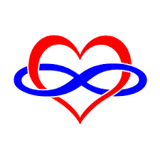 The most common symbol is the red and white heart (♥) combined with the blue infinity symbol (∞). Was Ist Polyamorie Polyamorie Stammtische Dusseldorf Der Blog