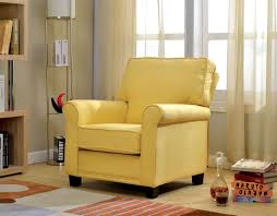 Belem Chair By Furniture Of America Living Room Chairs Fabric Accent Chair Yellow Living Room