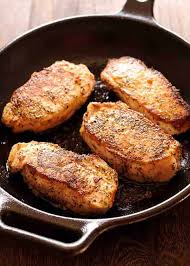 Are You In A Search For A Perfectly Pan Seared Pork Chop That Is Still Slightly Pink In The Cen Pan Seared Pork Chops Pork Loin Chops Recipes Seared Pork Chops