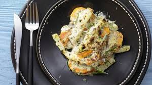 Mohren Kohlrabi Gratin Mit Krauterquark Rezept Kohlrabi Gratin Rezepte Kohlrabi