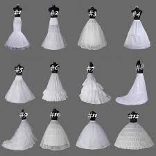 Wedding dress underskirts our amixi bridal accessories feature a range of underskirts for wedding dresses. 12 Style White Crinoline Petticoat Slips Underskirt A Line Mermaid Hoops Wedding Dresses Wish