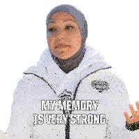 My Memory Is Very Strong Mariam Allam Sticker