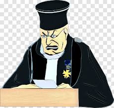Draw an oval in the top fourth of the paper. Judge Vector Graphics Clip Art Cartoon Illustration Gavel Transparent Png