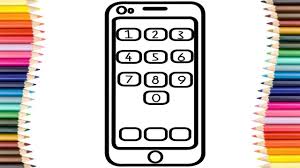 See our coloring pages gallery below. 42 Coloring Page Of A Cell Phone