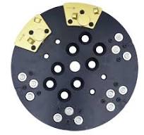 10 inch magnetic adapter plate with 6 seats of trapezoid 9mm ...