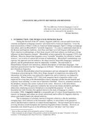 Wallpaper logo team sakit jiwa : Linguistic Relativity Revisited And Renewed The True