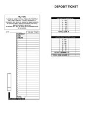 If you use checks you get a few deposit slips with your account. 16 Printable Deposit Slip Wells Fargo Forms And Templates Fillable Samples In Pdf Word To Download Pdffiller