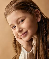 BLOMDAHL KOLCZYKI HIPOALERGICZNE Daisy Light Fantasy 4/5 mm 10658865633