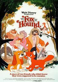 Vintage Disney Movie Poster The Fox And The Hound Movie Print Etsy In 2021 Disney Posters Animated Movie Posters Disney Movie Posters