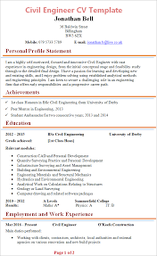 Civil engineer resume summary example. Cv Template Civil Engineer Civil Cvtemplate Engineer Template Engineering Resume Civil Engineer Resume Good Cv