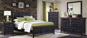 Cottage traditions distressed black coastal bedroom furniture set. Mabel 6 Piece Bedroom Set In Distressed Black And Oak Two Tone Finish By Coaster 203151