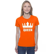 Wees de eerste om dames koningsdag kroon te beoordelen reactie annuleren. Oranje Koningsdag Queen Shirt Met Kroon Dames Oranje Dames T Shirts Trendmax Warenhuis