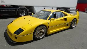 Yellow F40 Ferrari F40 Super Cars Ferrari Car