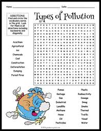 Word picture puzzles are also known as rebus puzzles or wuzzles a rebus is a picture representation of a name, work, or phrase. Types Of Pollution Word Search Puzzle Worksheet Activity By Puzzles To Print