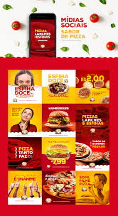 Sabor De Pizza Midias Sociais On Behance Social Media Design Inspiration Social Media Design Social Media Challenges