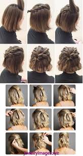Regardless of how short your hair is, don't shy away from using elegant hair accessories. 170 Easy Hairstyles Step By Step Diy Hair Styling Can Help You To Stand Apart From The Crowds Are You Feeling T Short Hair Styles Short Hair Updo Hair Styles
