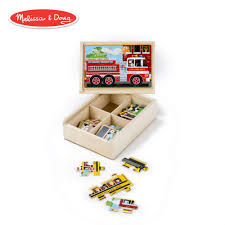 Get set for jigsaw puzzle storage at argos. Melissa Doug Vehicles Jigsaw Puzzles In A Box Four Wooden Puzzles Sturdy Wooden Storage Box 12 Piece Puzzles 8 H Buy Online In Bahamas At Bahamas Desertcart Com Productid 76359467