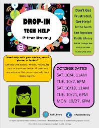 Drop In Tech Help At The Library Get One On One Help With Anything Tech Related Alwaysfree Tech Help Frustration Library