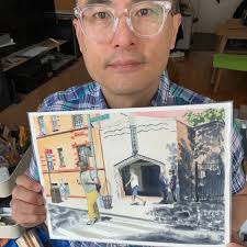 I'll be exhibiting a series of 17 nocturne paintings for the month of  January 2024 at Buunni Coffee (187th and Pinehurst Ave). This will be my  first solo show since exactly two